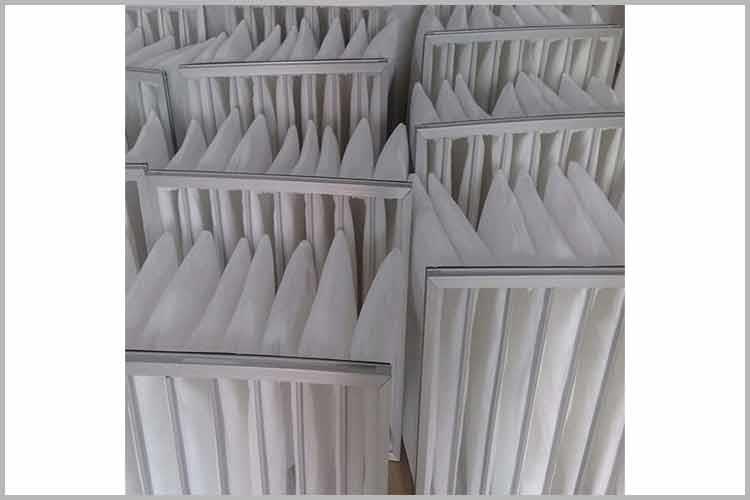 纤维袋式过滤器-初效过滤器是空调系统的初级过滤,主要用于过滤5μm以上尘埃粒子 纤维袋式过滤器-初效过滤器是空调系统的初级过滤,主要用于过滤5μm以上尘埃粒子